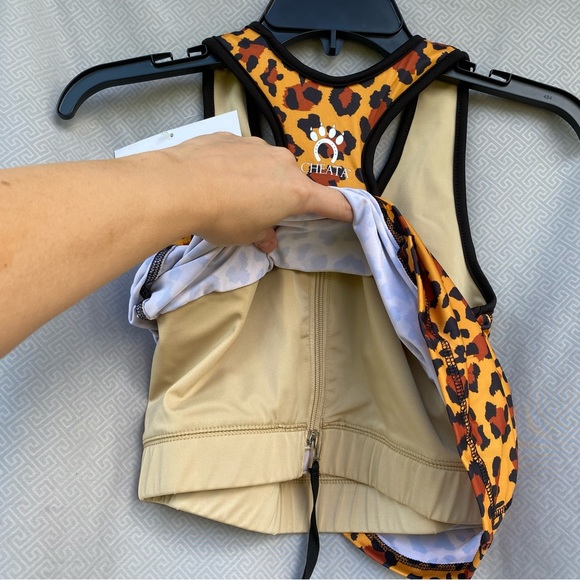 Cheata Equestrian Trotter Compression Tank Leopard Size Small NWT - Picture 9 of 9